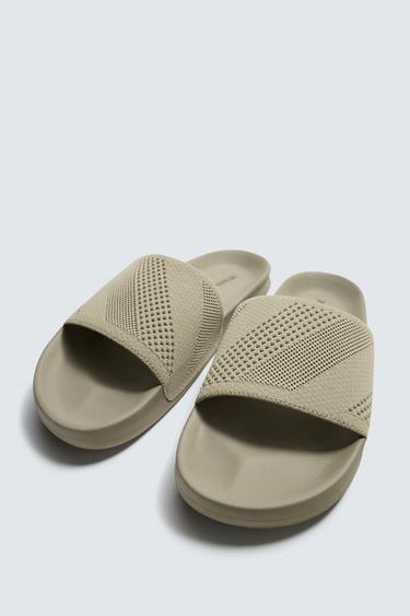 SANDALES DE BAIN - Vert d'eau de Zara - Image 4