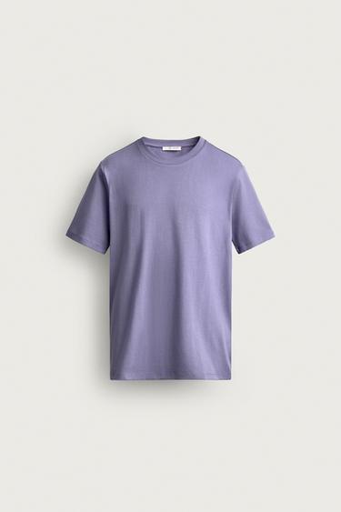 SLIM-FIT T-SHIRT /01 — Light mauve 1