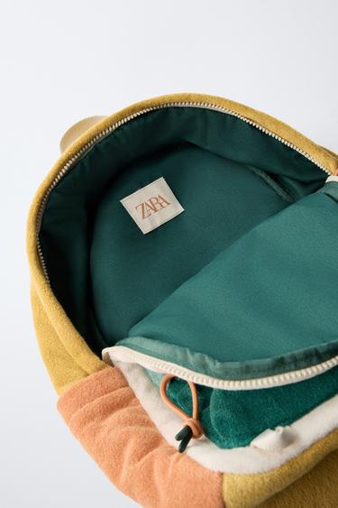TOWELLING BACKPACK - Ice by Zara - Image 3