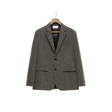 STRUCTURED REGULAR FIT BLAZER - Black / Brown by Zara