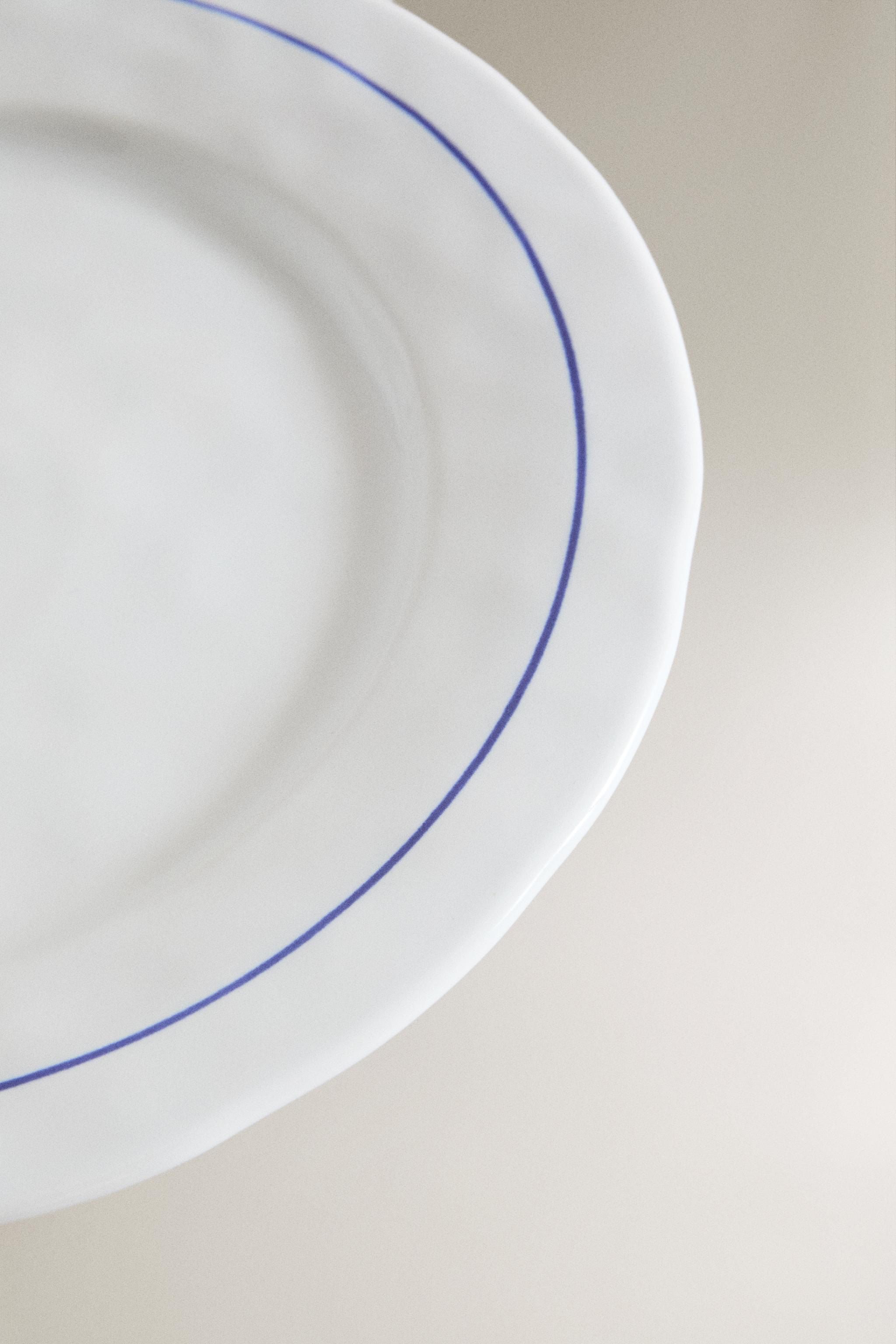 Zara LOBSTER STONEWARE DINNER PLATE — фото 3