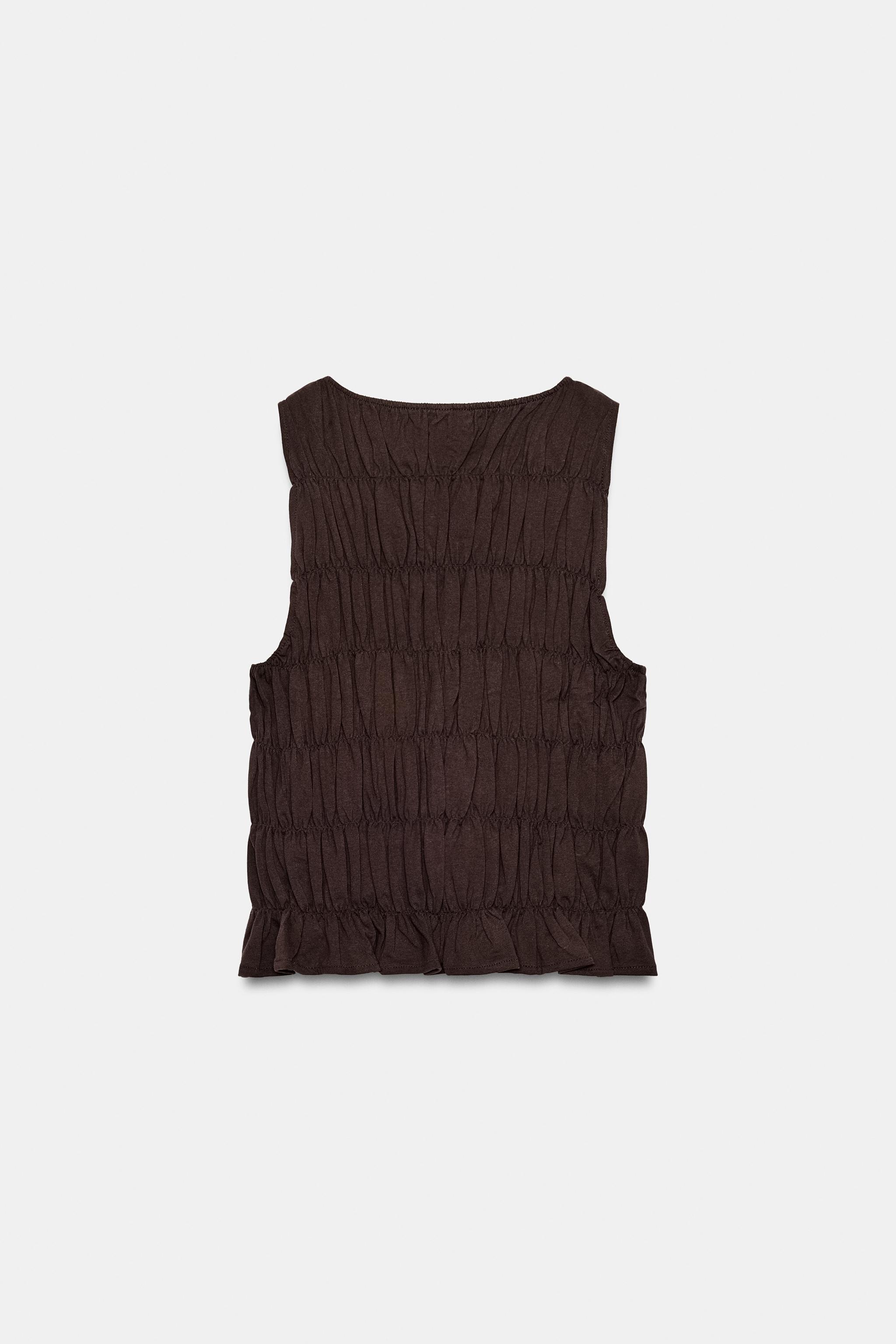 RUCHED TOP