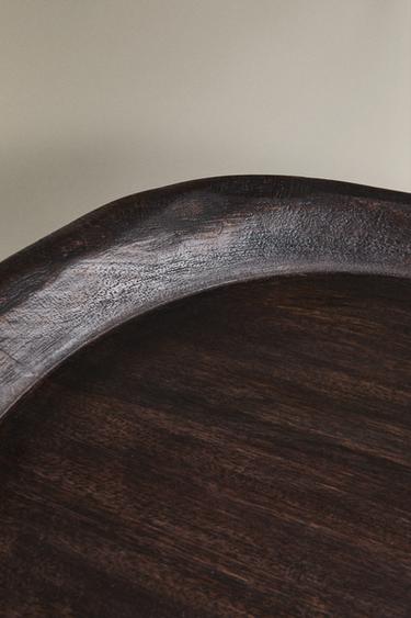 PLATEAU ROND IRRÉGULIER - Chocolat de Zara - Image 4