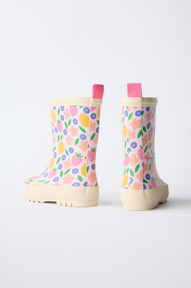 BOTTES DE PLUIE PRINT - Rose de Zara - Image 4