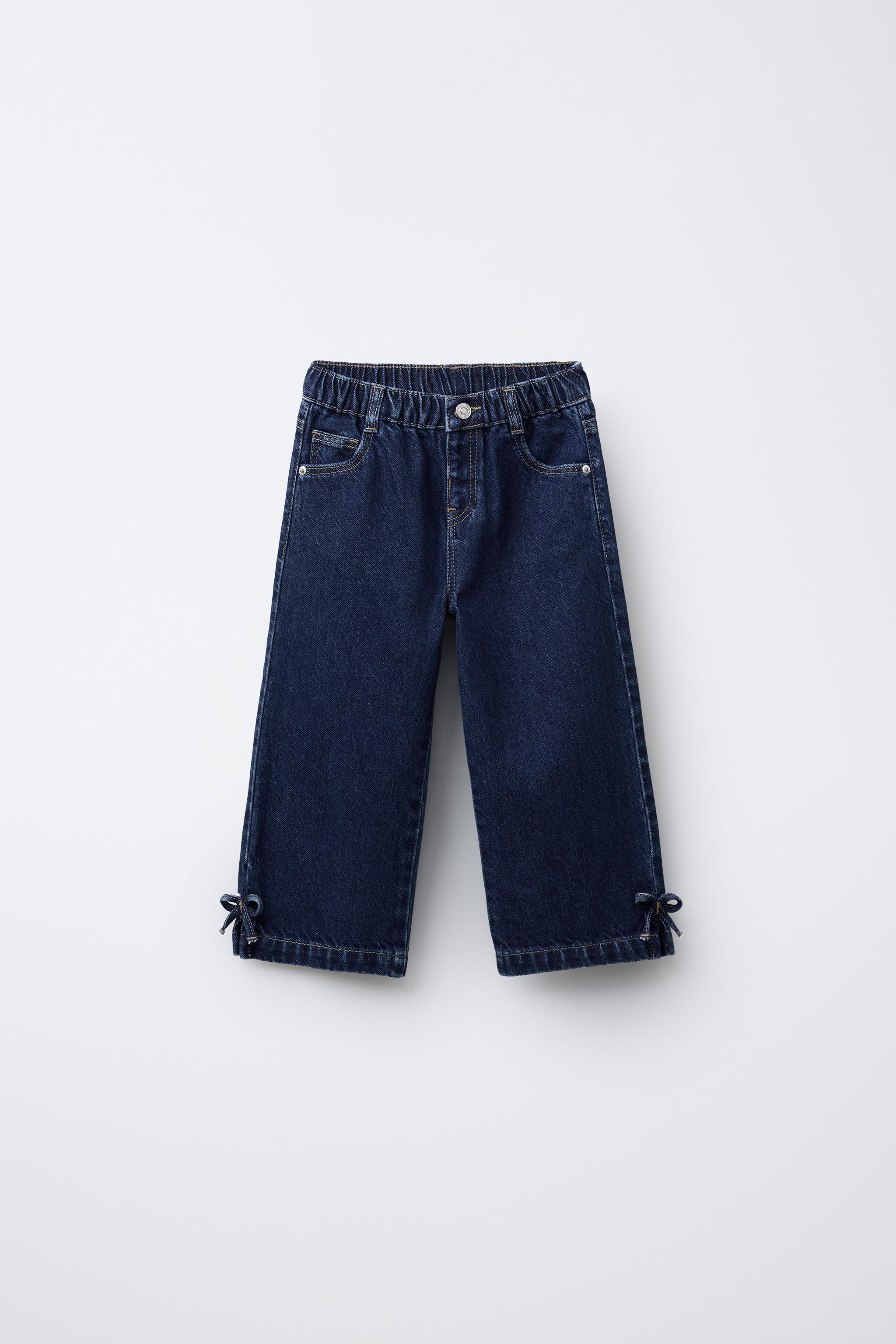 新品未使用　ZARA the inside out denim pants36 Zara Layered Denim Pants US 6 Blue | eBay