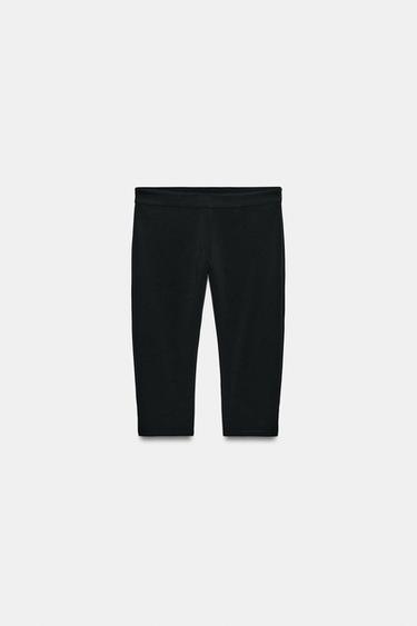 PANTALON CAPRI STRETCH - Noir de Zara - Image 6