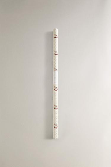 GESCHENKPAPIER PFERDCHEN WEIHNACHTEN - Bunt von Zara - Bild 0