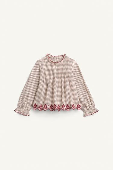 Product image - bordeaux/ecru by Zara