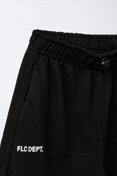 PANTALON DE JOGGING EN MOLLETON STOPPEURS - Noir de Zara - Image 2