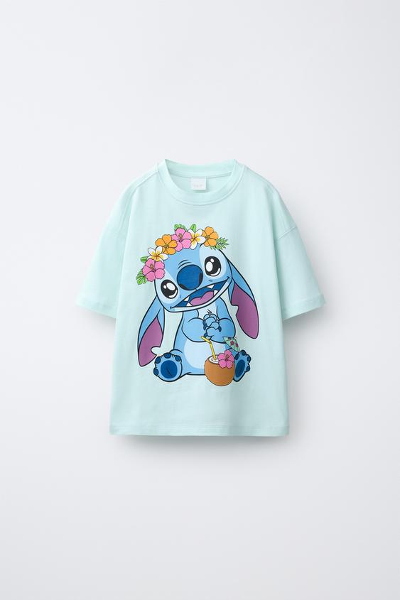 LILO & STITCH © DISNEY PRINT T-SHIRT - Blue by Zara - Image 0