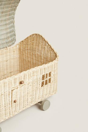 CORBEILLE ENFANT MAISON GRAND FORMAT - Beige clair de Zara - Image 3