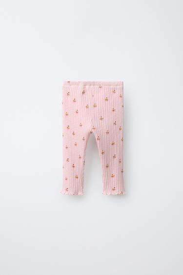 LEGGING IMPRIMÉ CUPCAKES - Rose de Zara - Image 1