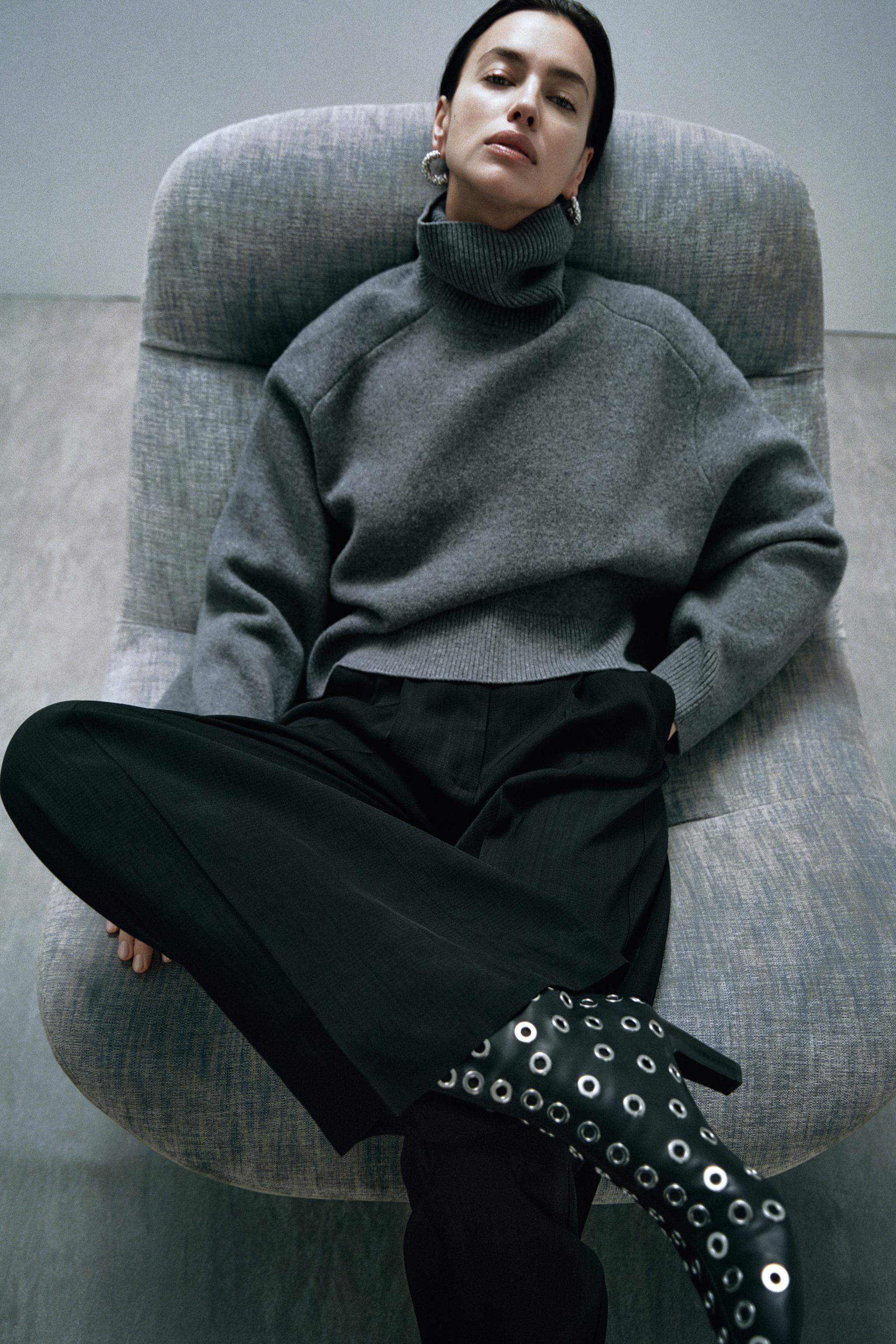 PULL OVERSIZE EN LAINE