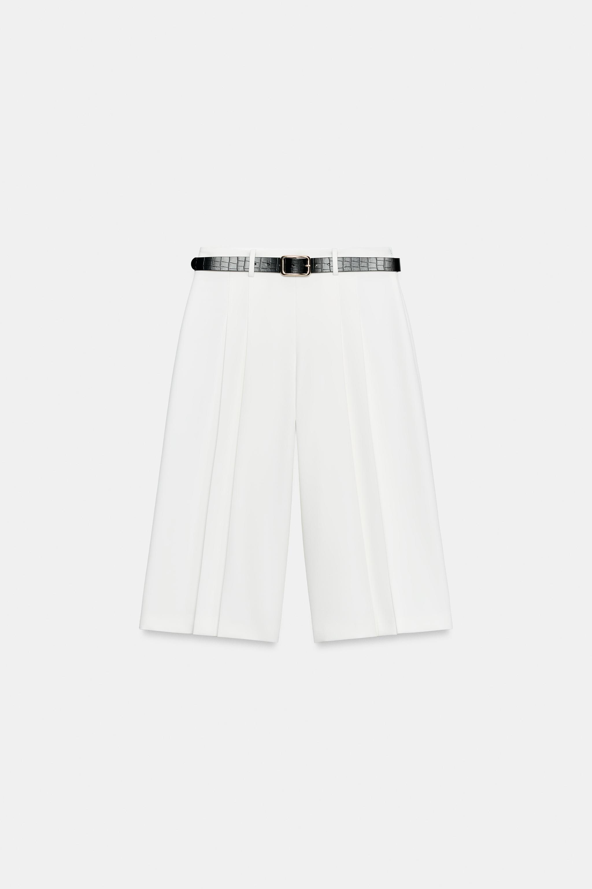 BERMUDA LONG AVEC CEINTURE