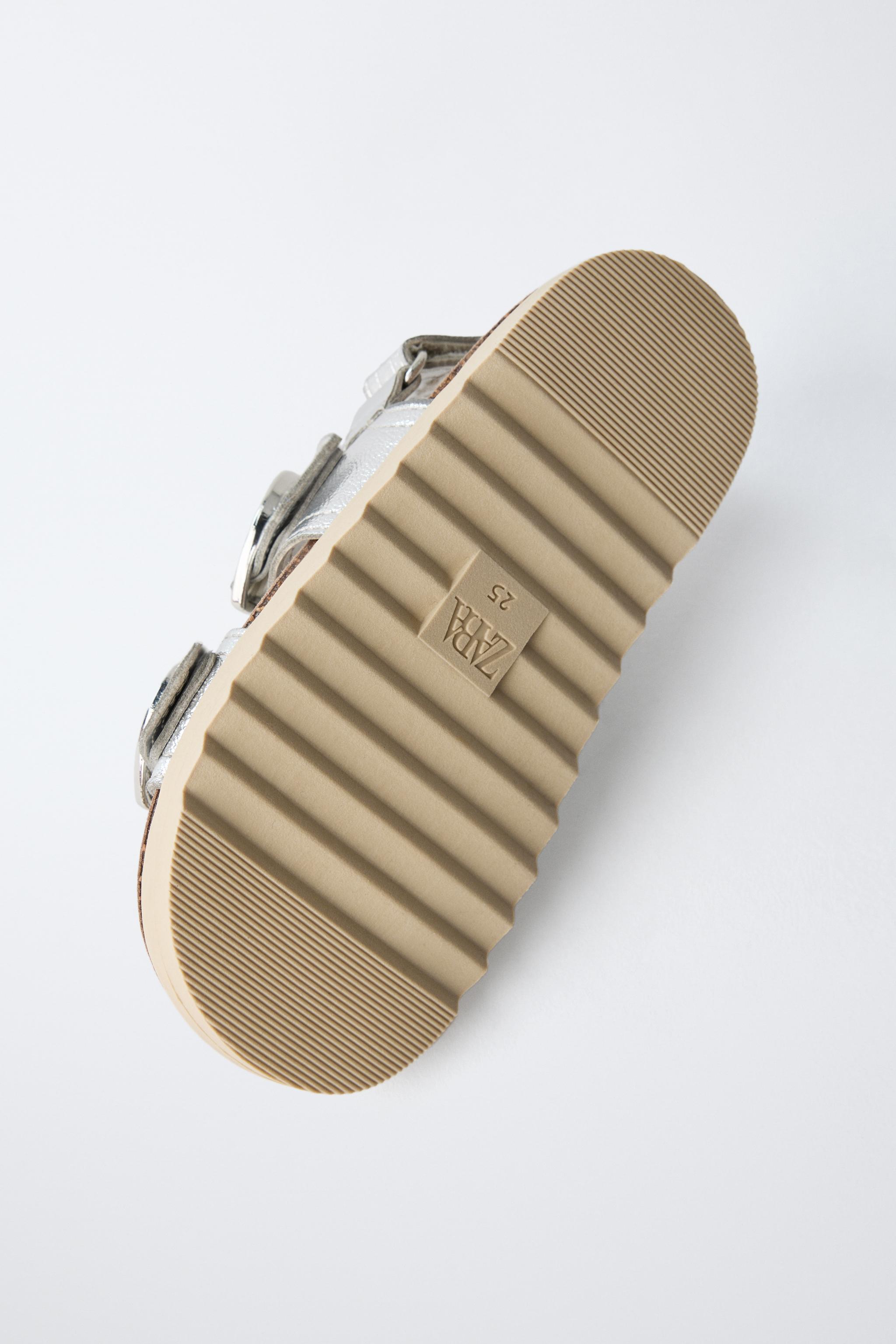 蘭 HEART SANDALS - Silver | ZARA United States