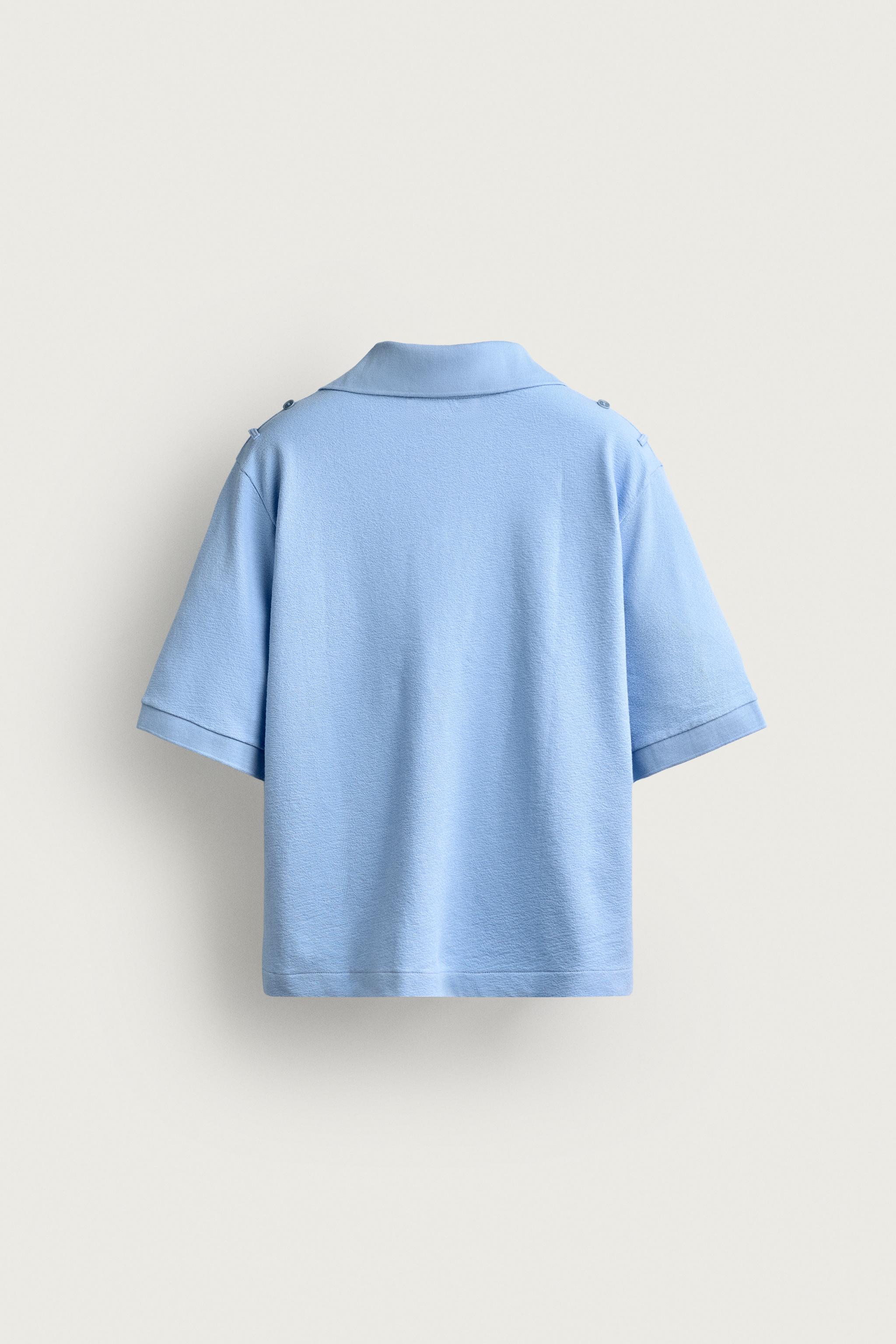 Zara Shrt Slv Trry PL görsel 6
