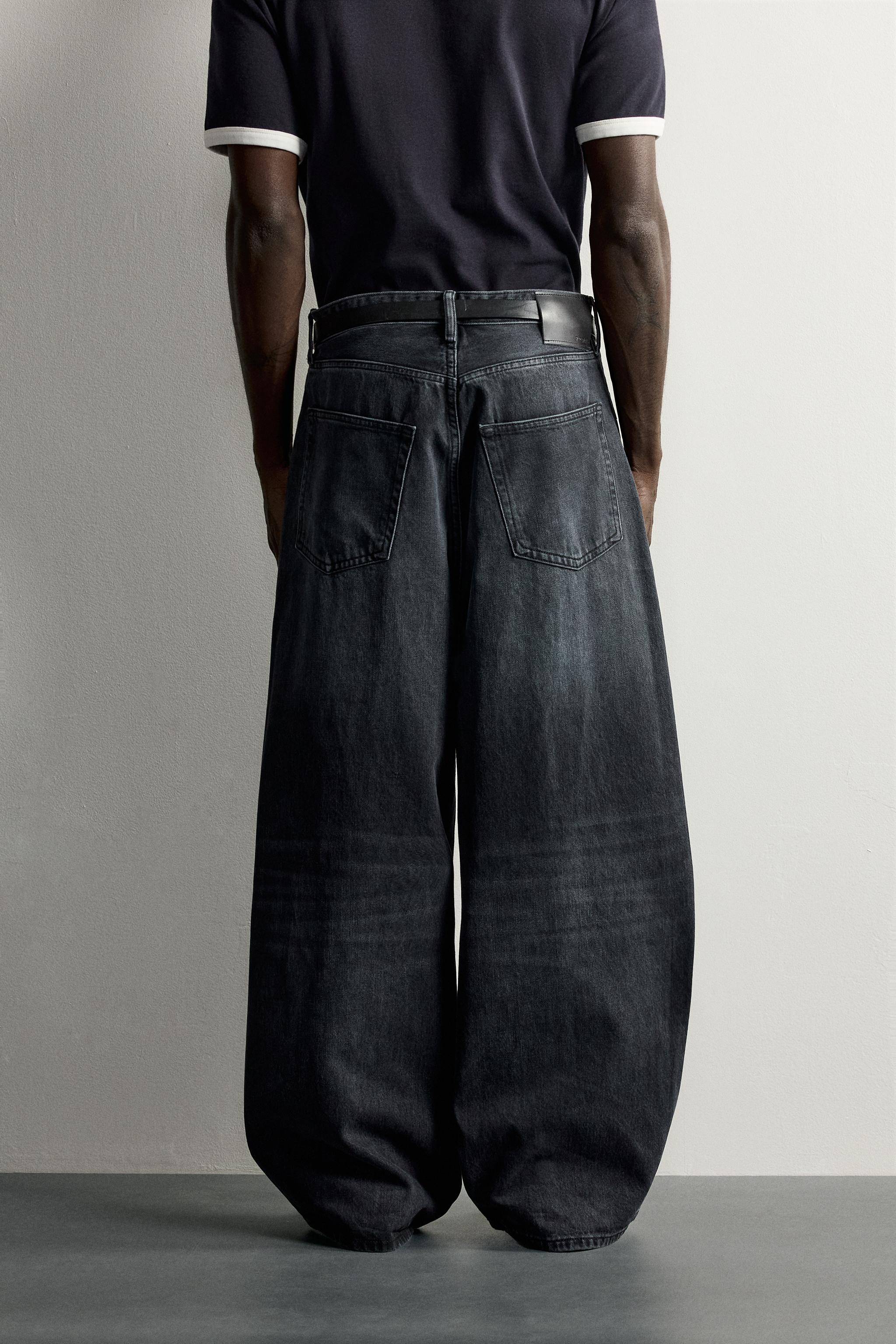Zara BAGGY FIT JEAN görsel 3