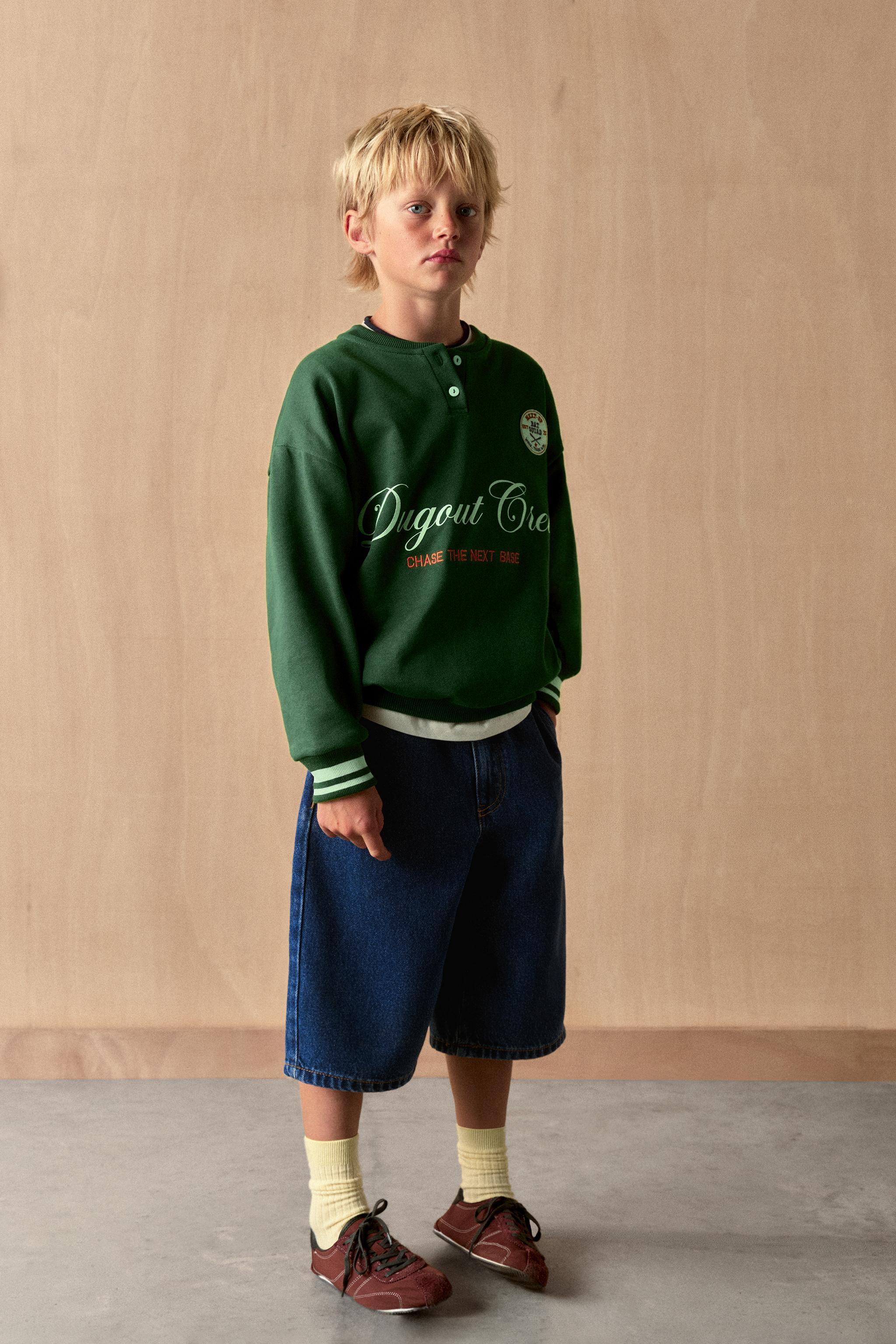 FLUID DENIM BERMUDA SHORTS
