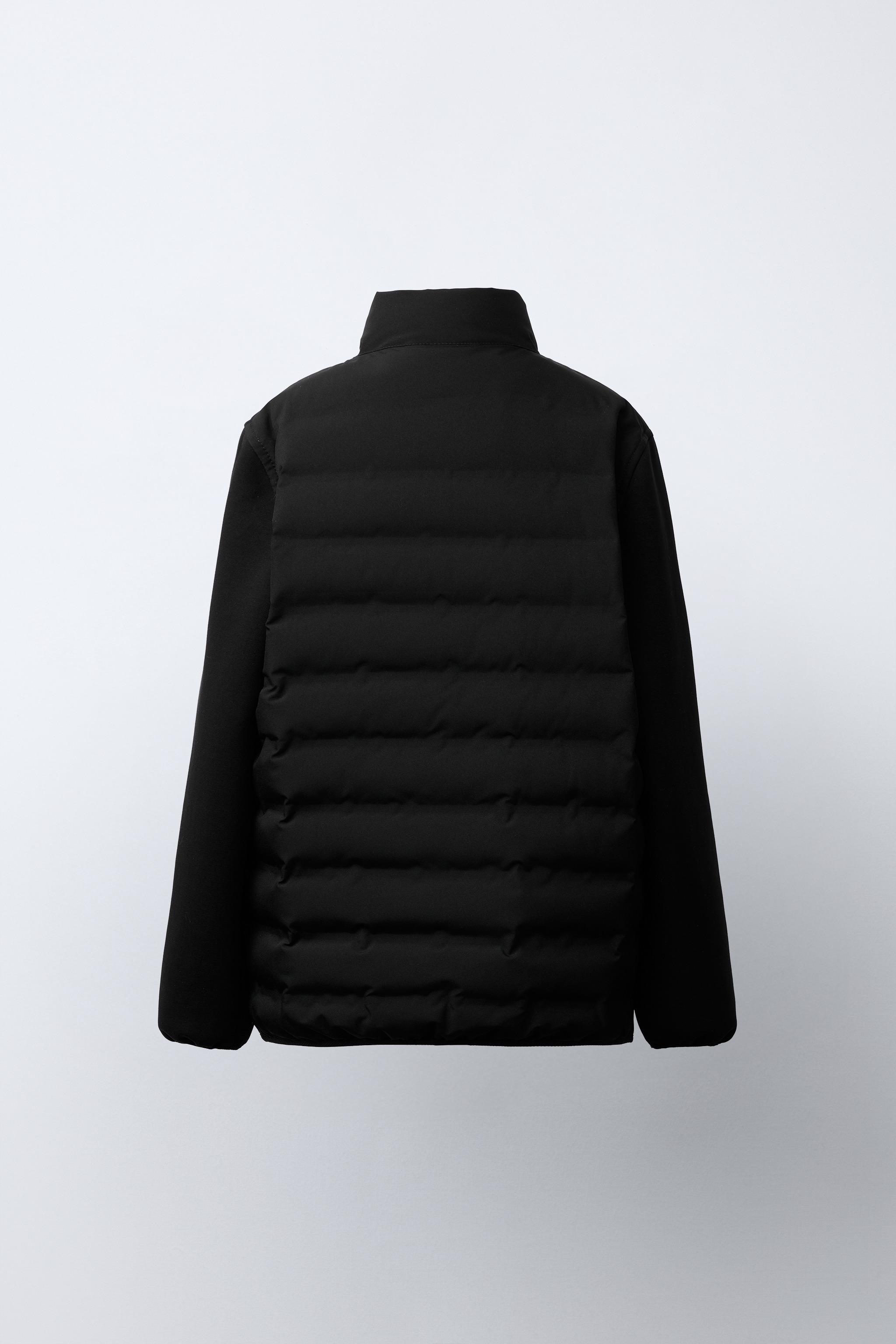 BLOUSON REMBOURRÉ MANCHES NÉOPRÈNE