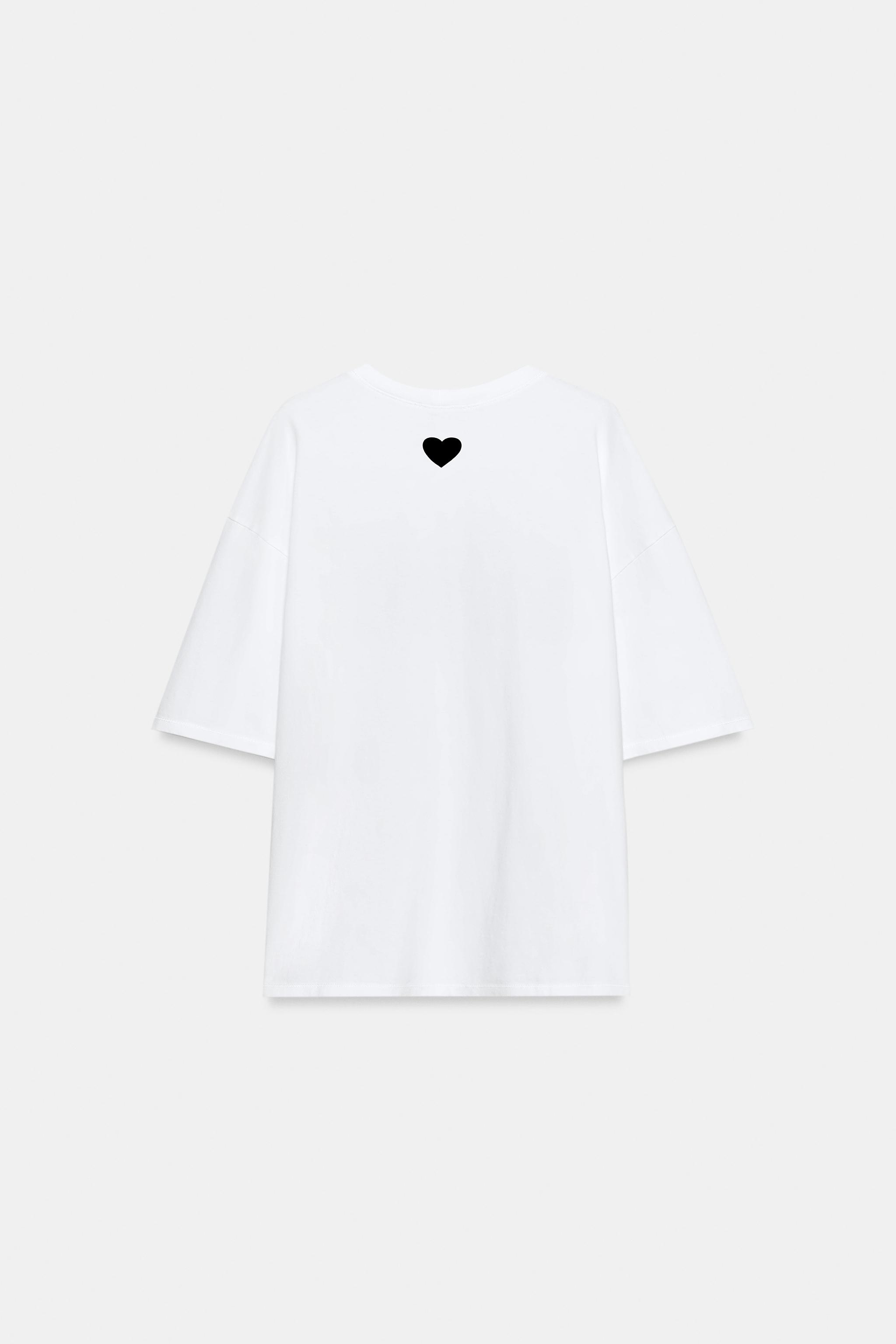 T-SHIRT OVERSIZE À INSCRIPTION