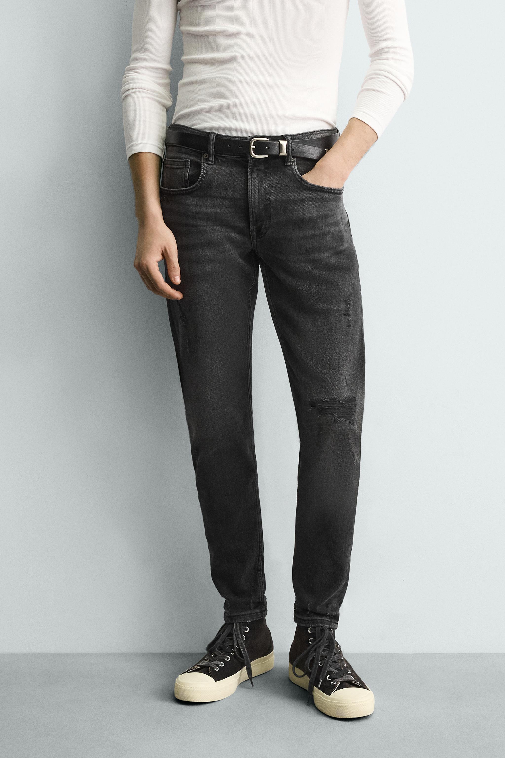 スキニーデニムパンツ | メンズ | ZARA 日本