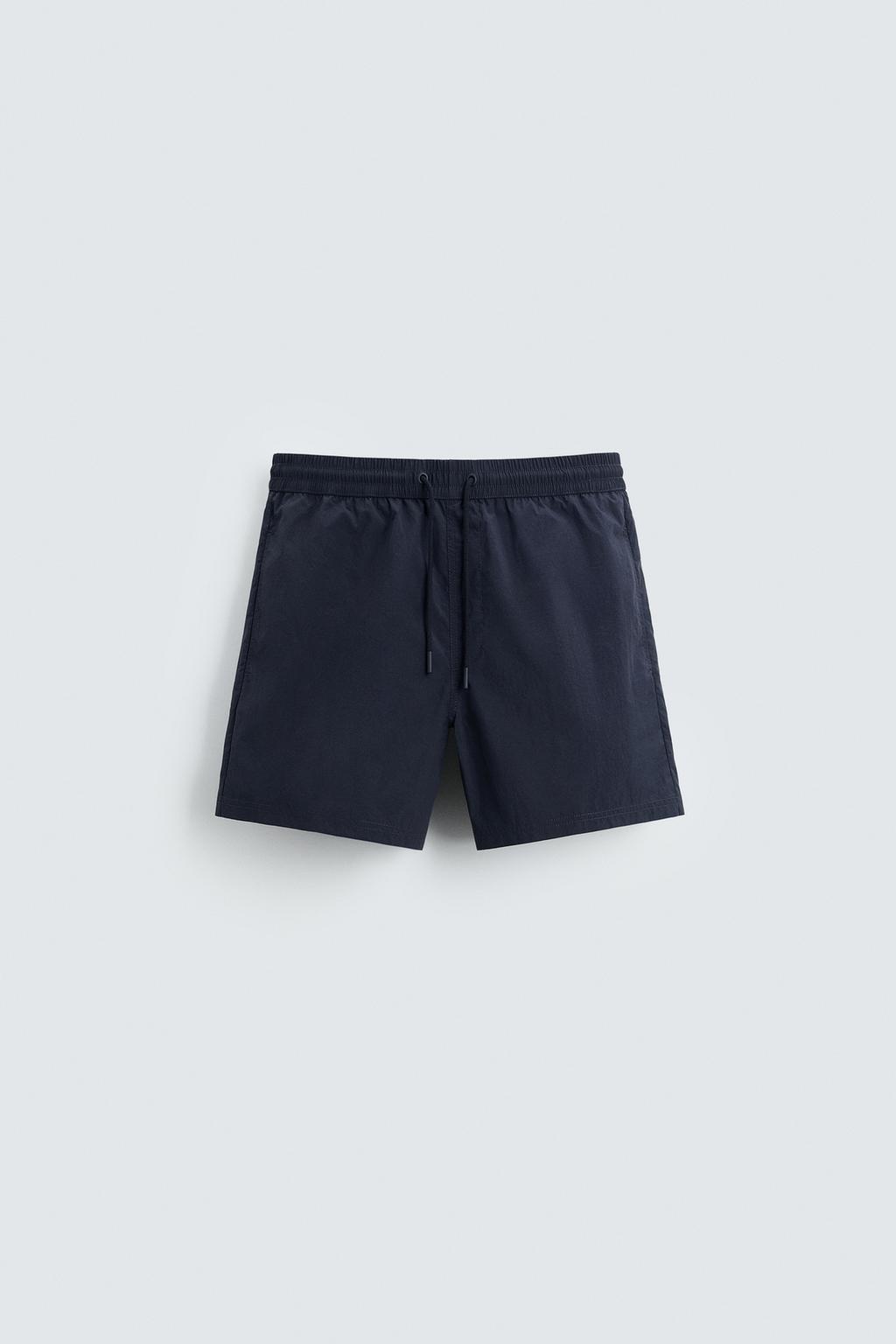 BASIC MID-LENGTH SWIMMING TRUNKS
