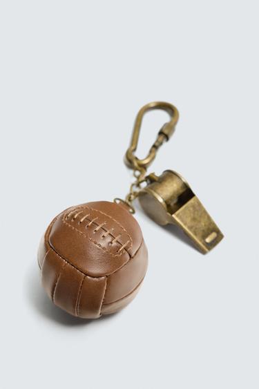 MULTI-CHARM KEYRING - Brown by Zara - Image 5