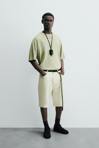CAMISETA RELAXED FIT LIMITED EDITION - Verde de Zara - Imagen 0
