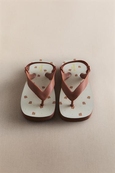 SANDALIA INFANTIL DEDO - Beige de Zara