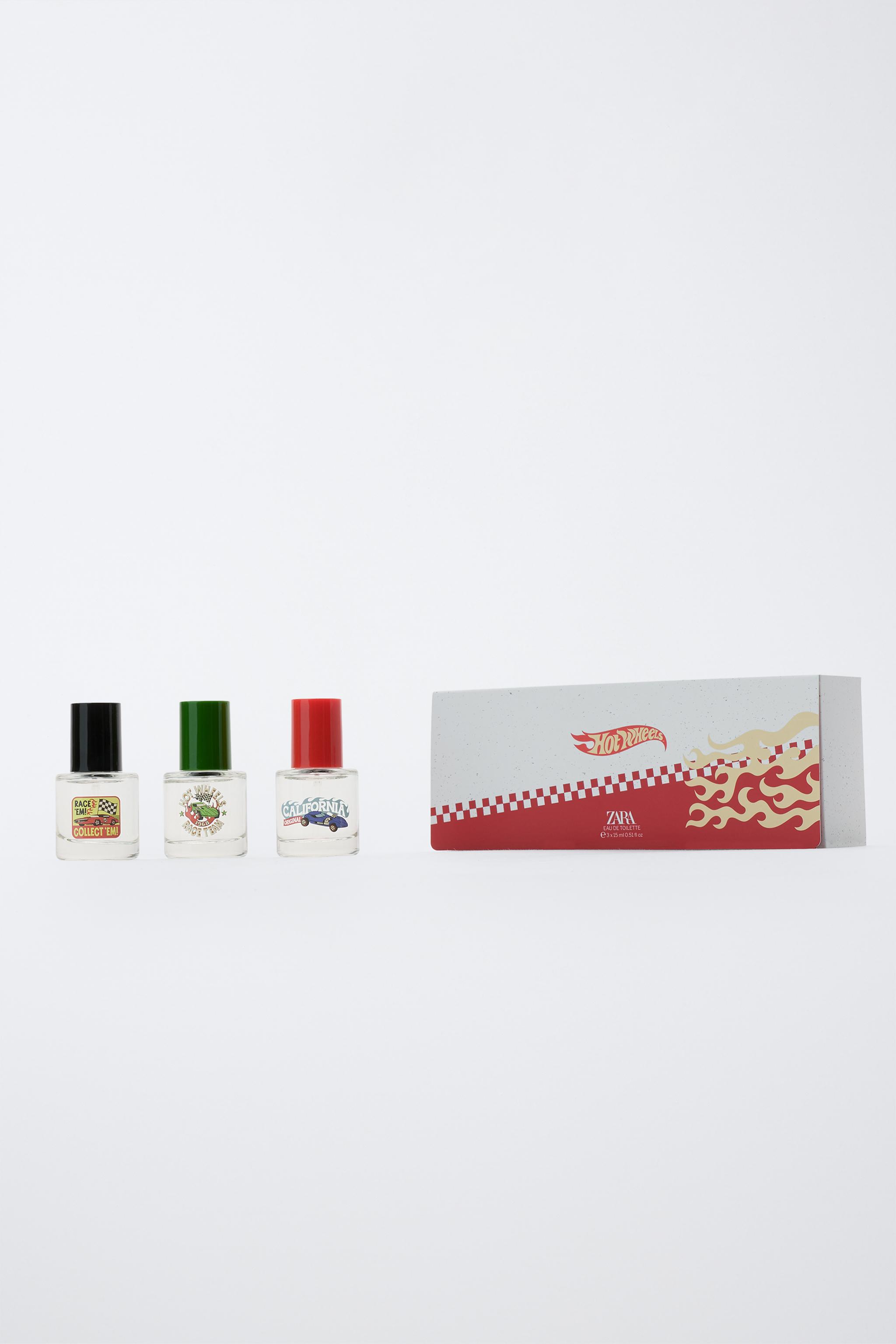 ZARA HOT WHEELS MATTEL © EDT 3 X 12 ML (0.4 FL. OZ.)