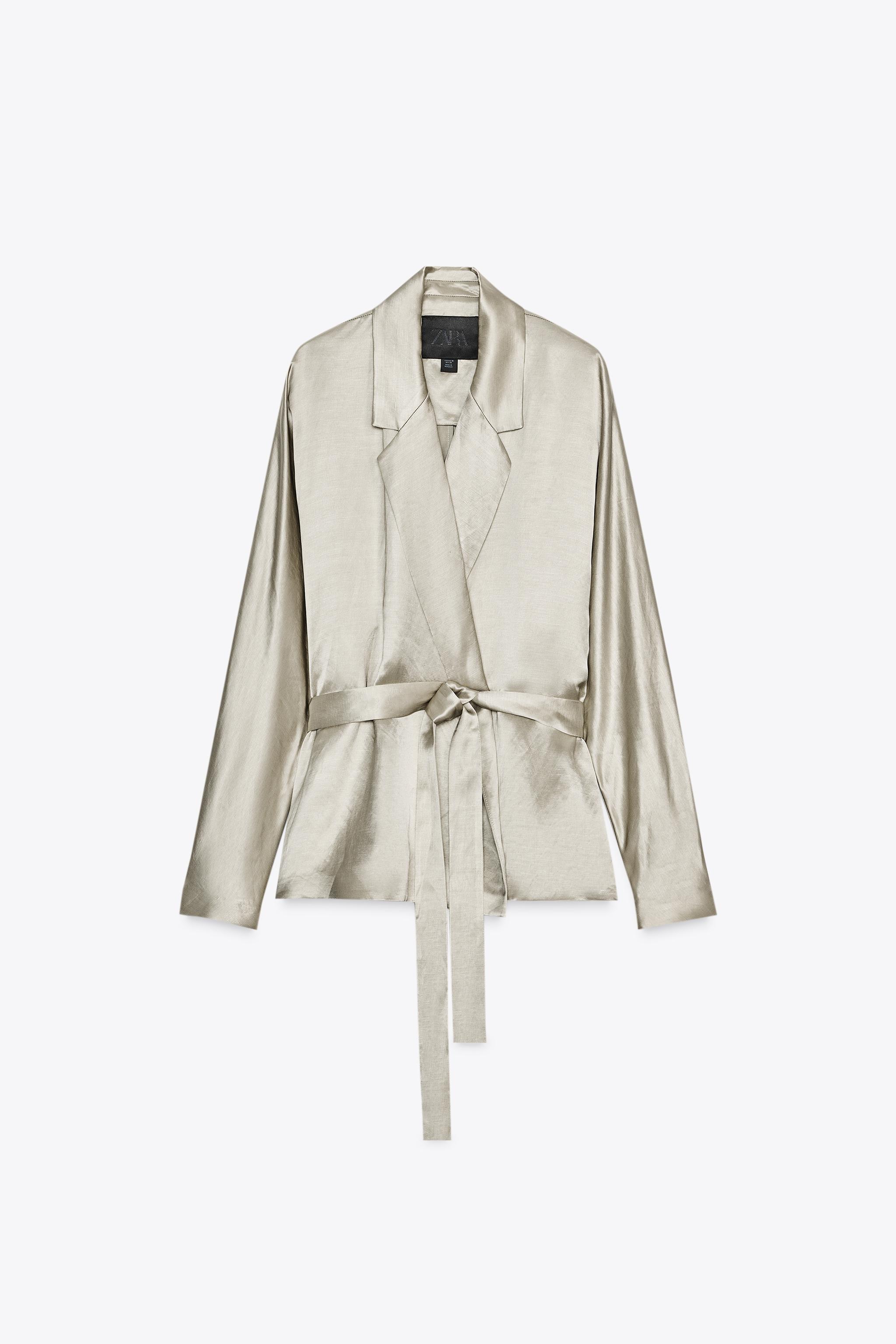ZW COLLECTION ベルト付きブレザーパンツセット | ZARA Japan / 日本