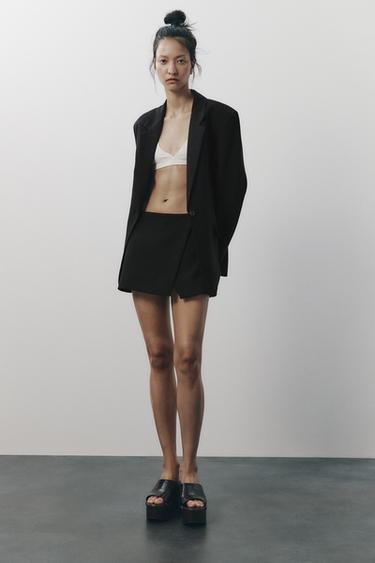 BASIC BLAZER - Black by Zara - Image 0