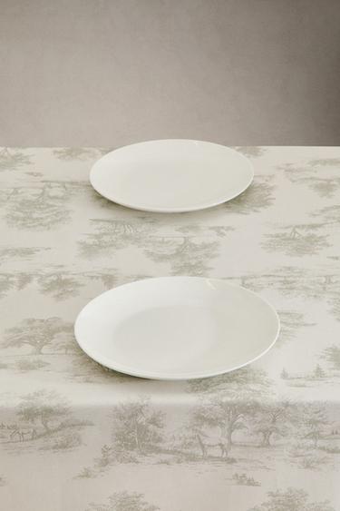 NAPPE TOILE DE JOUY CHEVAUX - Verdâtre de Zara - Image 1