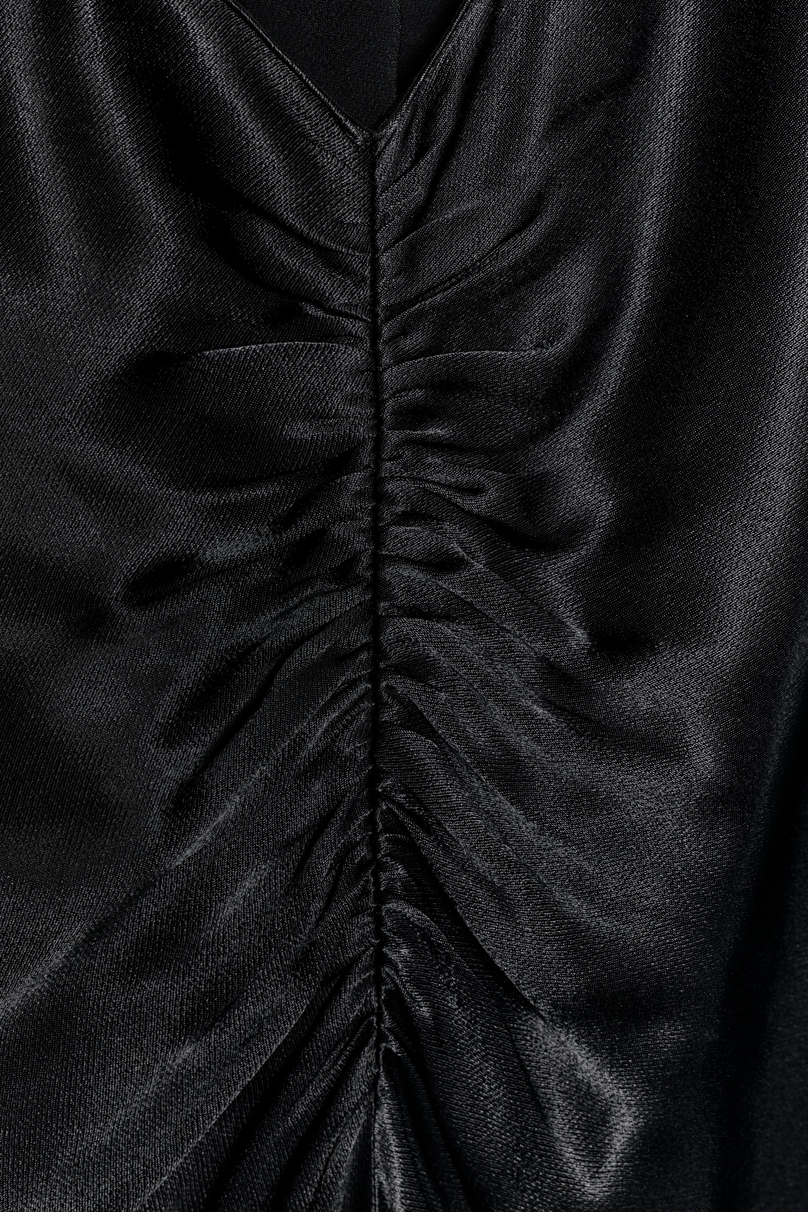 ZW COLLECTION SATIN EFFECT HALTER DRESS
