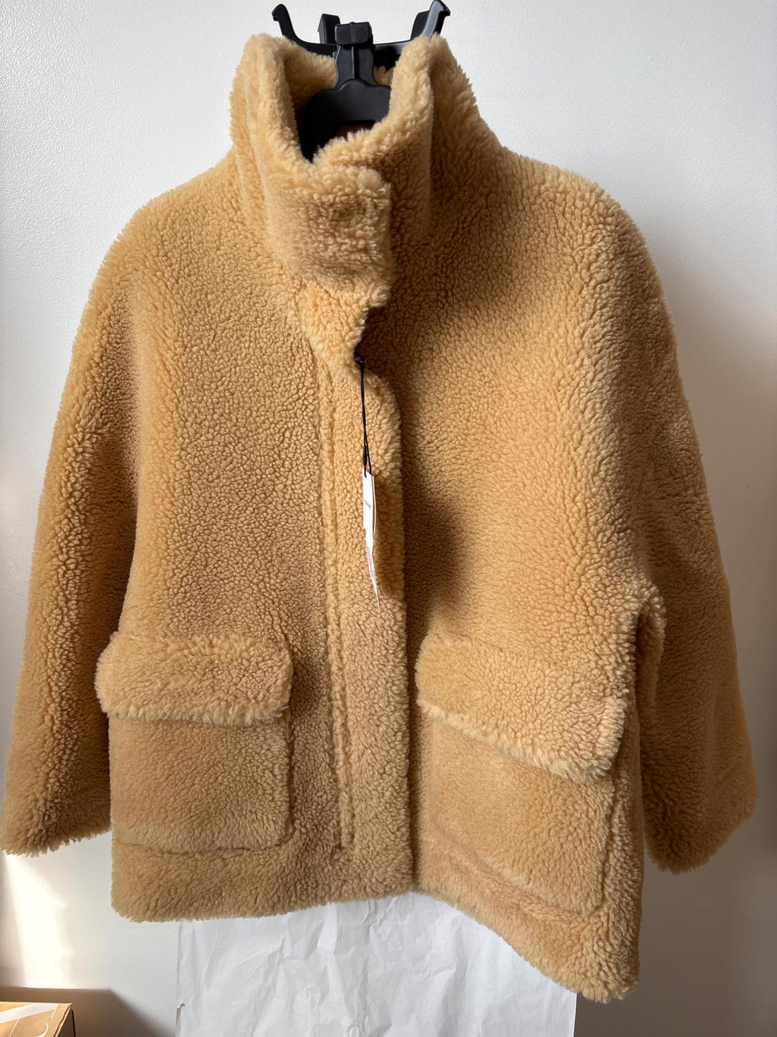 DOUBLE FACED FAUX FUR JACKET
