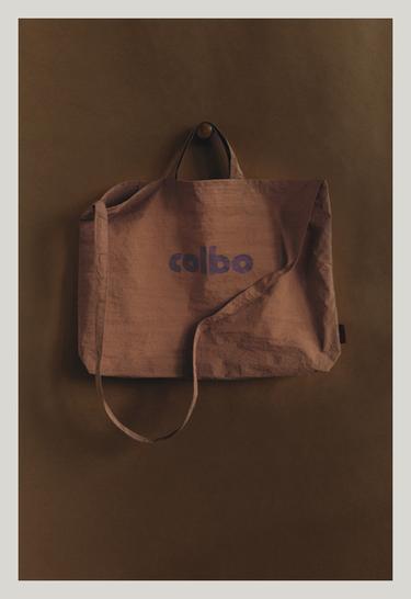 Zara SOFT SHOPPER BAG - Brown