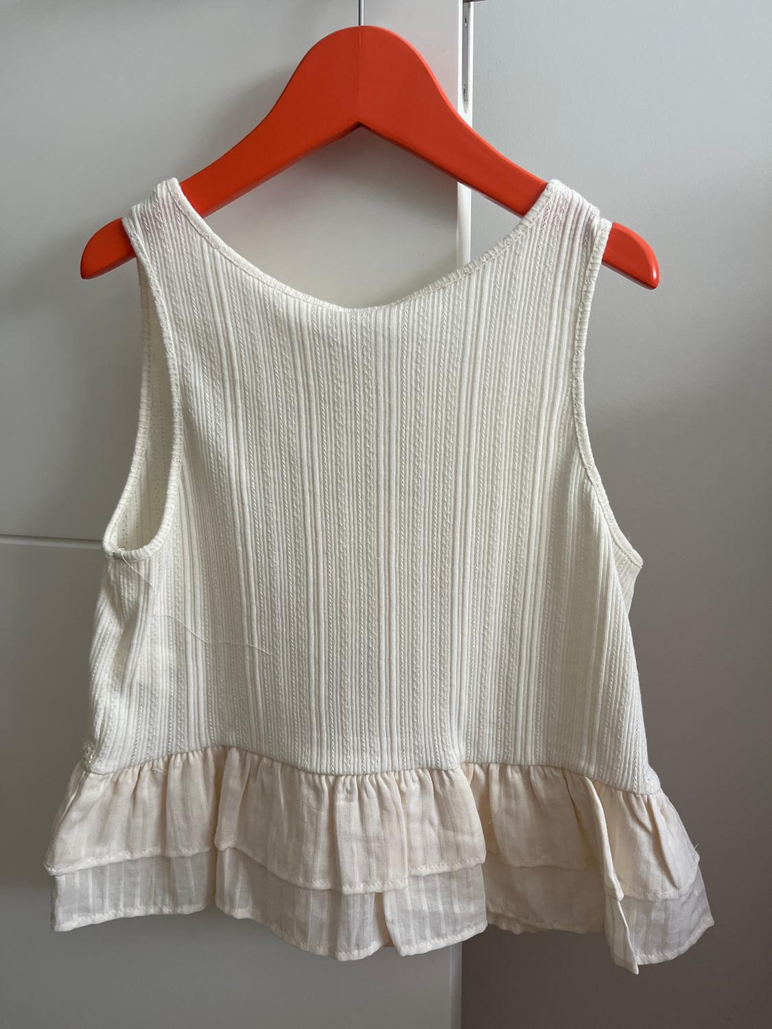 LACE-TRIMMED CAMISOLE TOP - Image 2