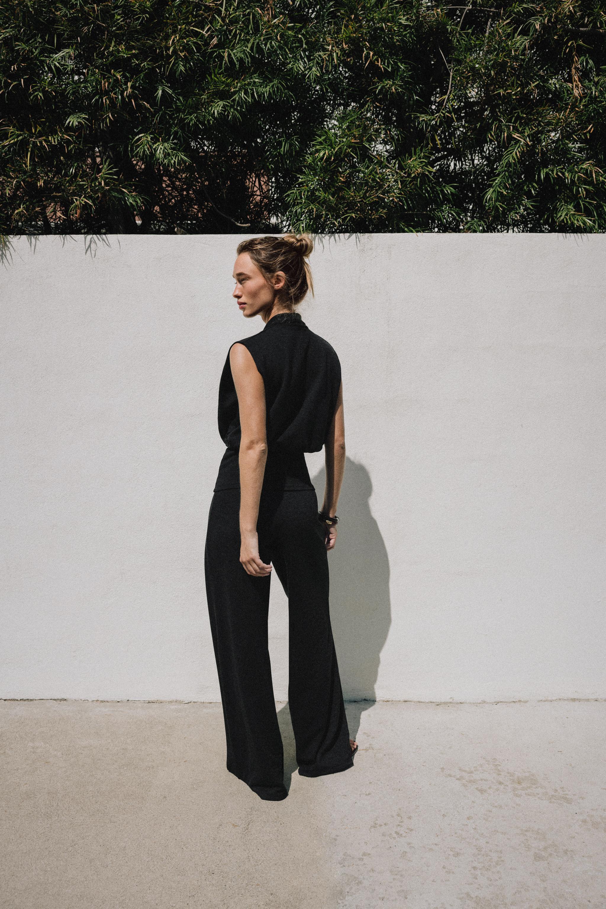 SURPLICE PIQUÉ TOP