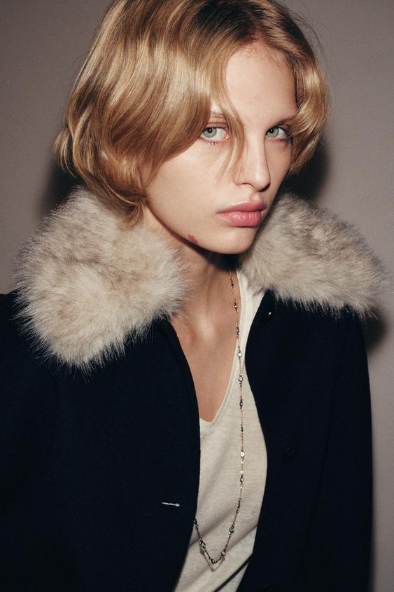 METAL CRYSTAL NECKLACE