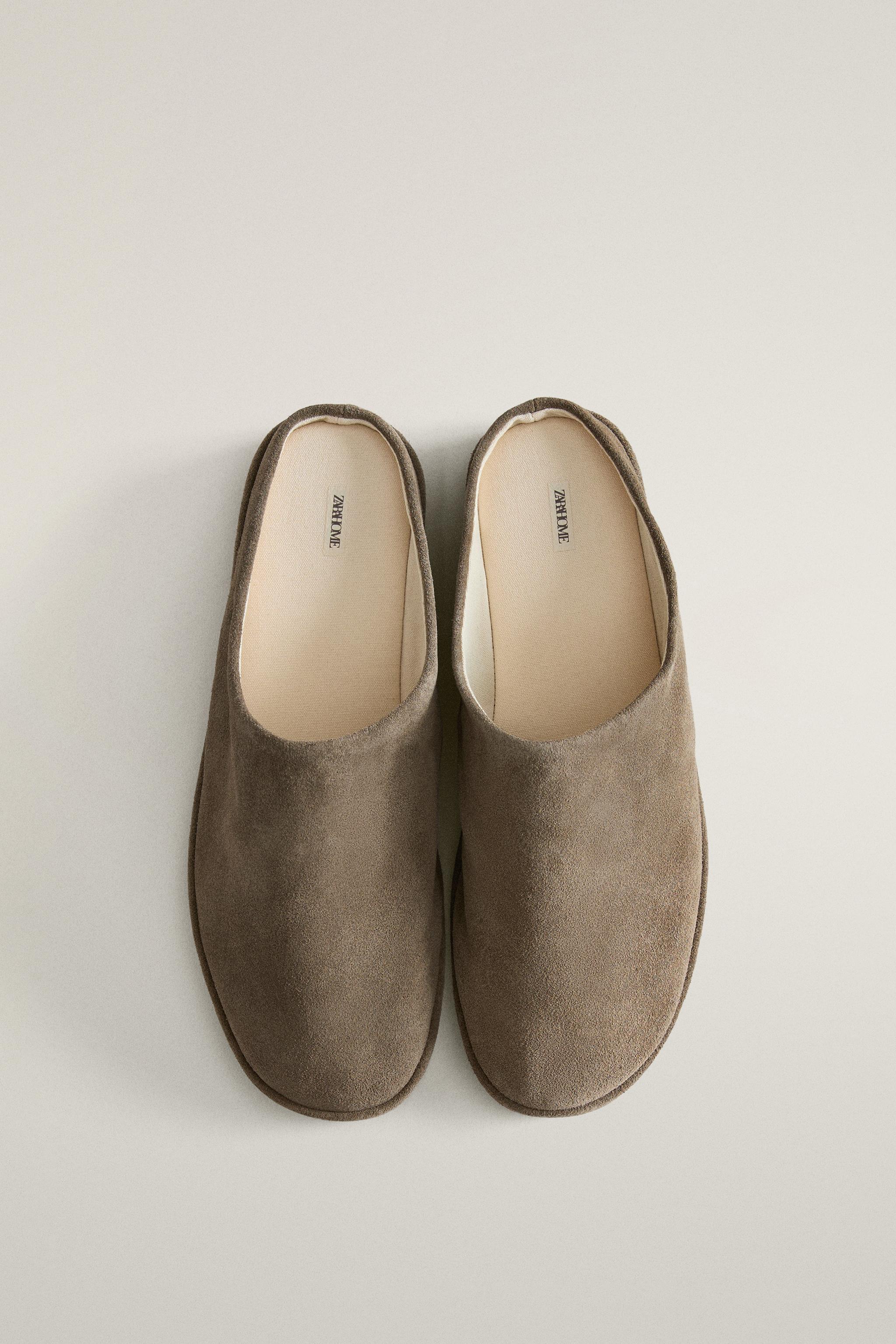 MULE CROÛTE DE CUIR