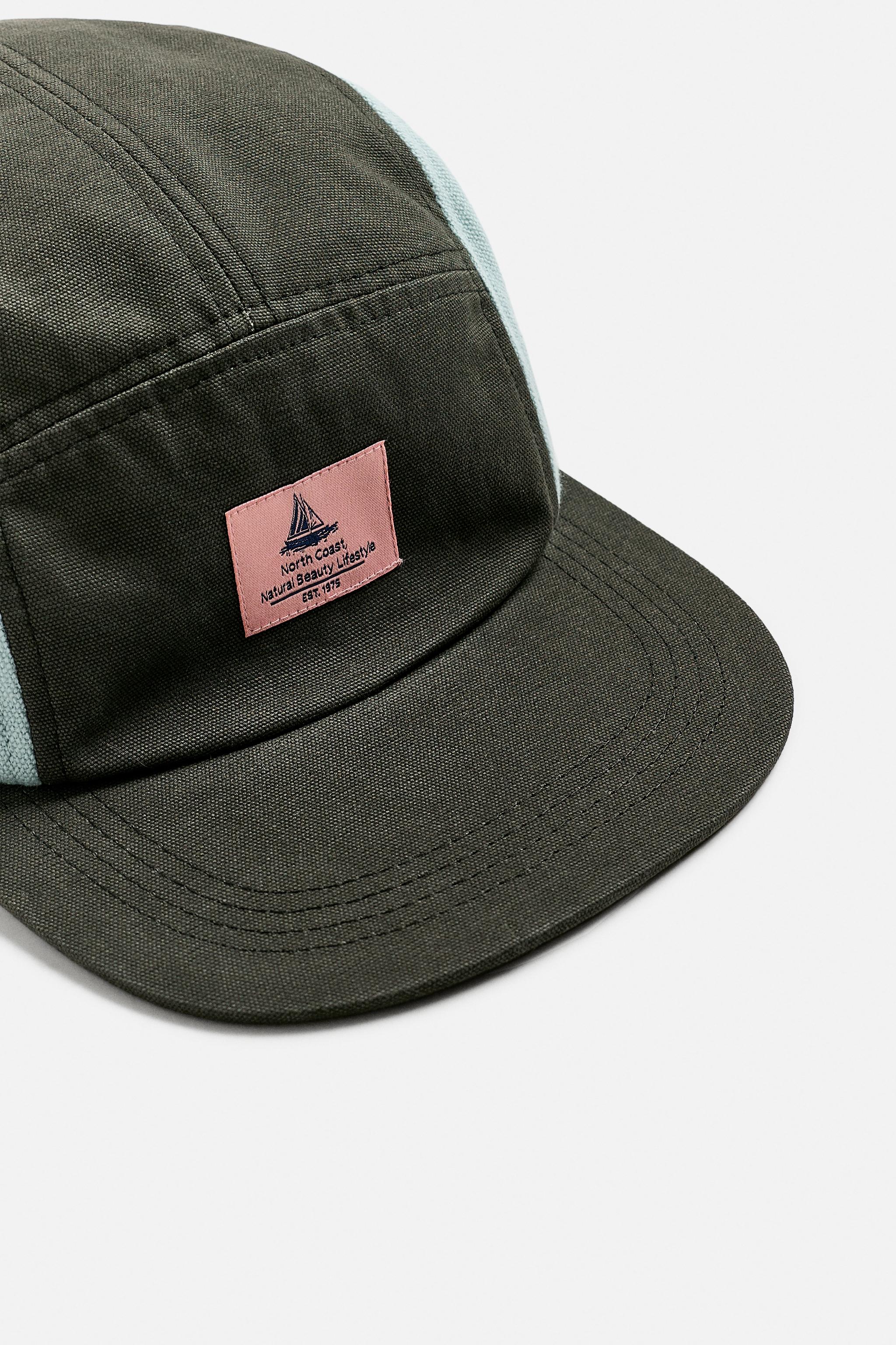 CASQUETTE COLOR BLOCK AVEC PIÈCE