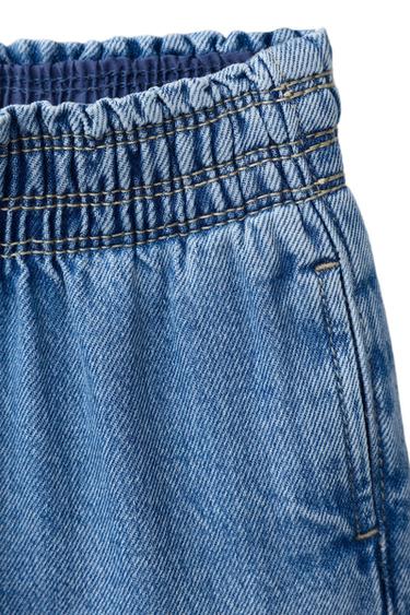 WIDE-LEG JEANS - Mid-blue by Zara