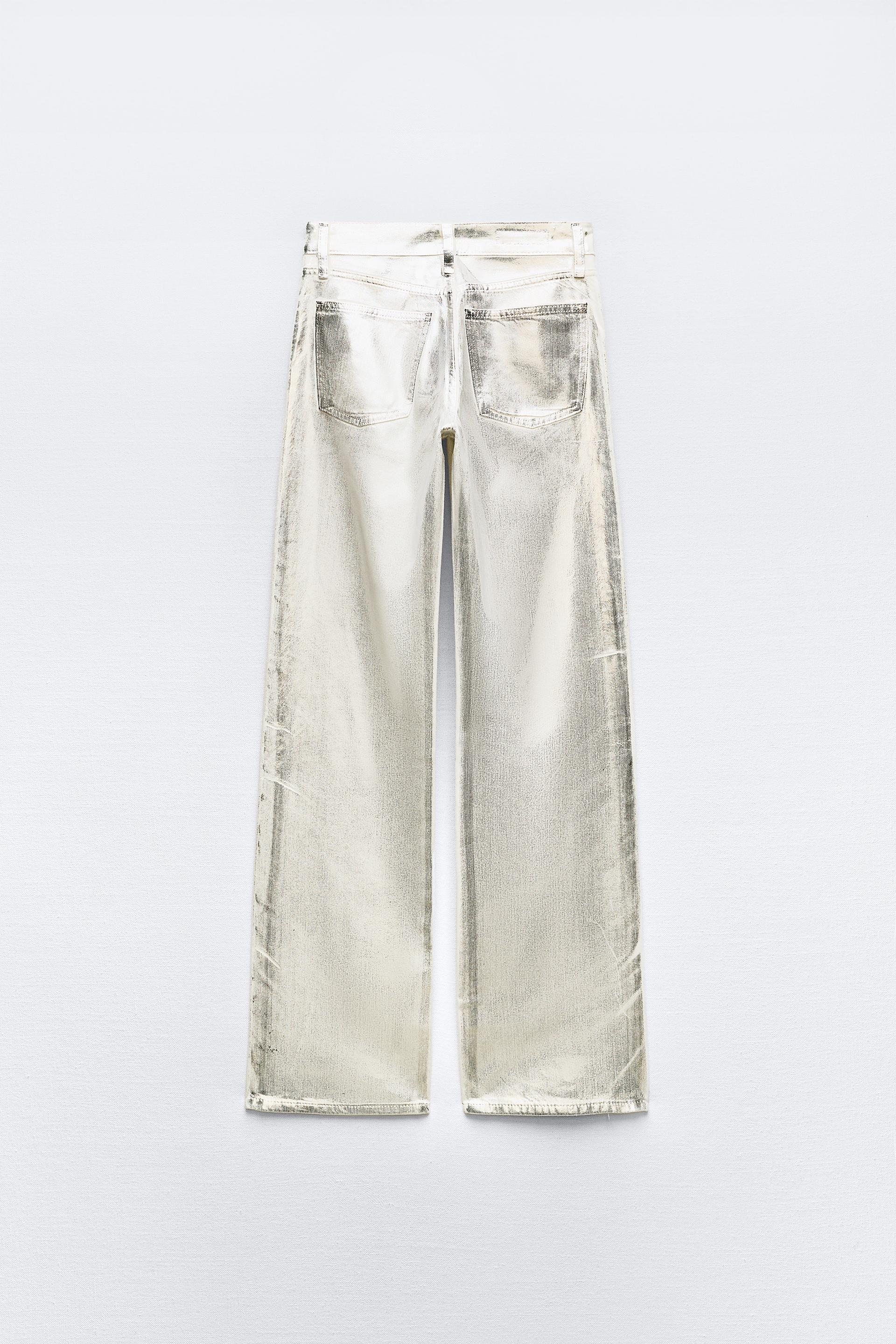 Zara Silver Jeans