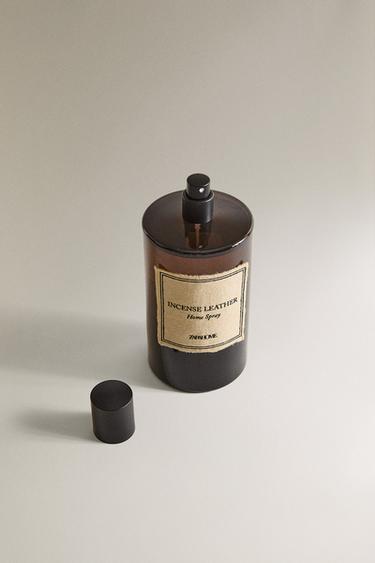 (200 ML) INCENSE LEATHER AIR FRESHENER SPRAY - Bronze by Zara - Image 1