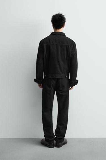 JEAN STRAIGHT FIT ÉDITION LIMITÉE - Noir de Zara - Image 2