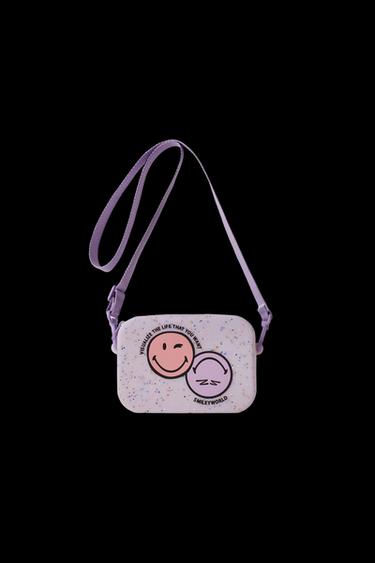 BESCHICHTETE UMHÄNGETASCHE SMILEYWORLD ® - Rosa von Zara - Bild 0