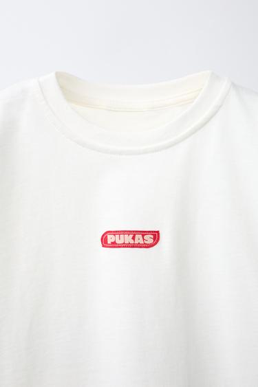T-SHIRT LOGO PHOTO PUKAS SURF - Blanc de Zara - Image 2