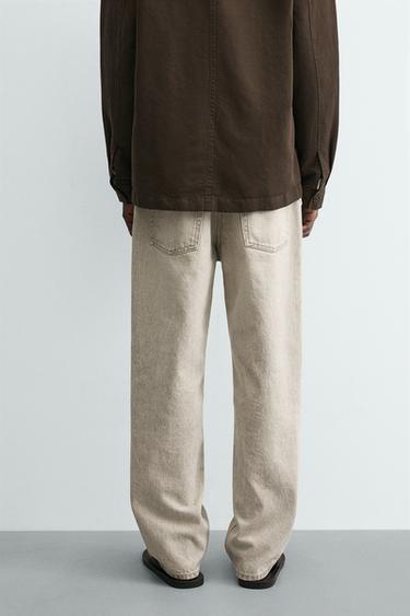 ORIGINS STRAIGHT ANKLE FIT JEANS - Light grey by Zara - Image 2