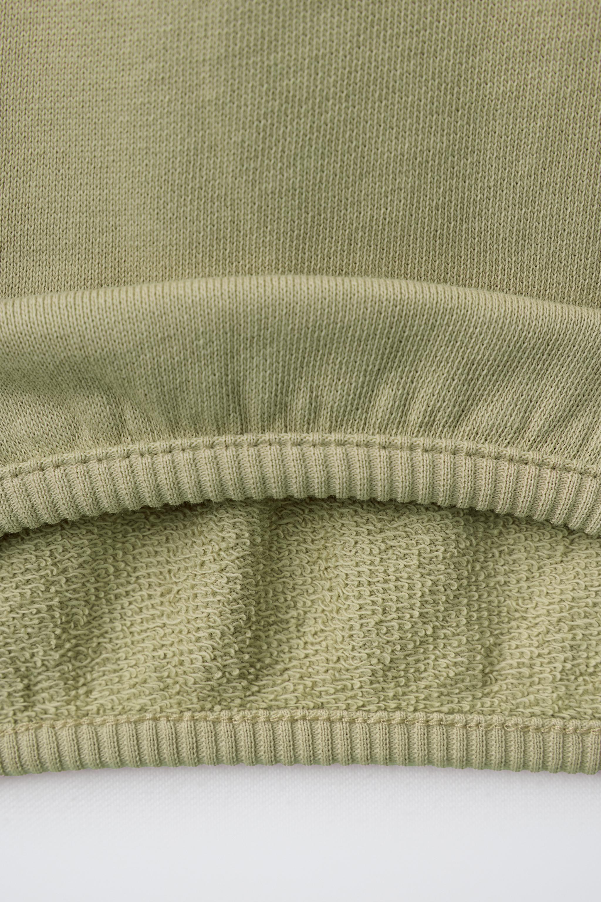 Детские свитеры Zara SOLID BALLOON PANTS AND SWEATSHIRT SET — фото 5