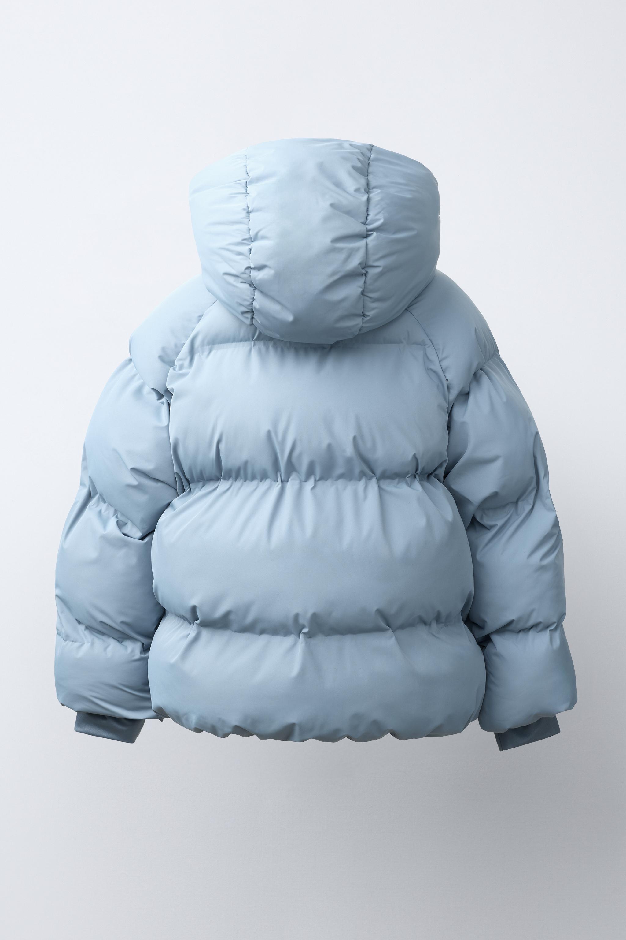 BLOUSON REMBOURRÉ À CAPUCHE DÉPERLANT